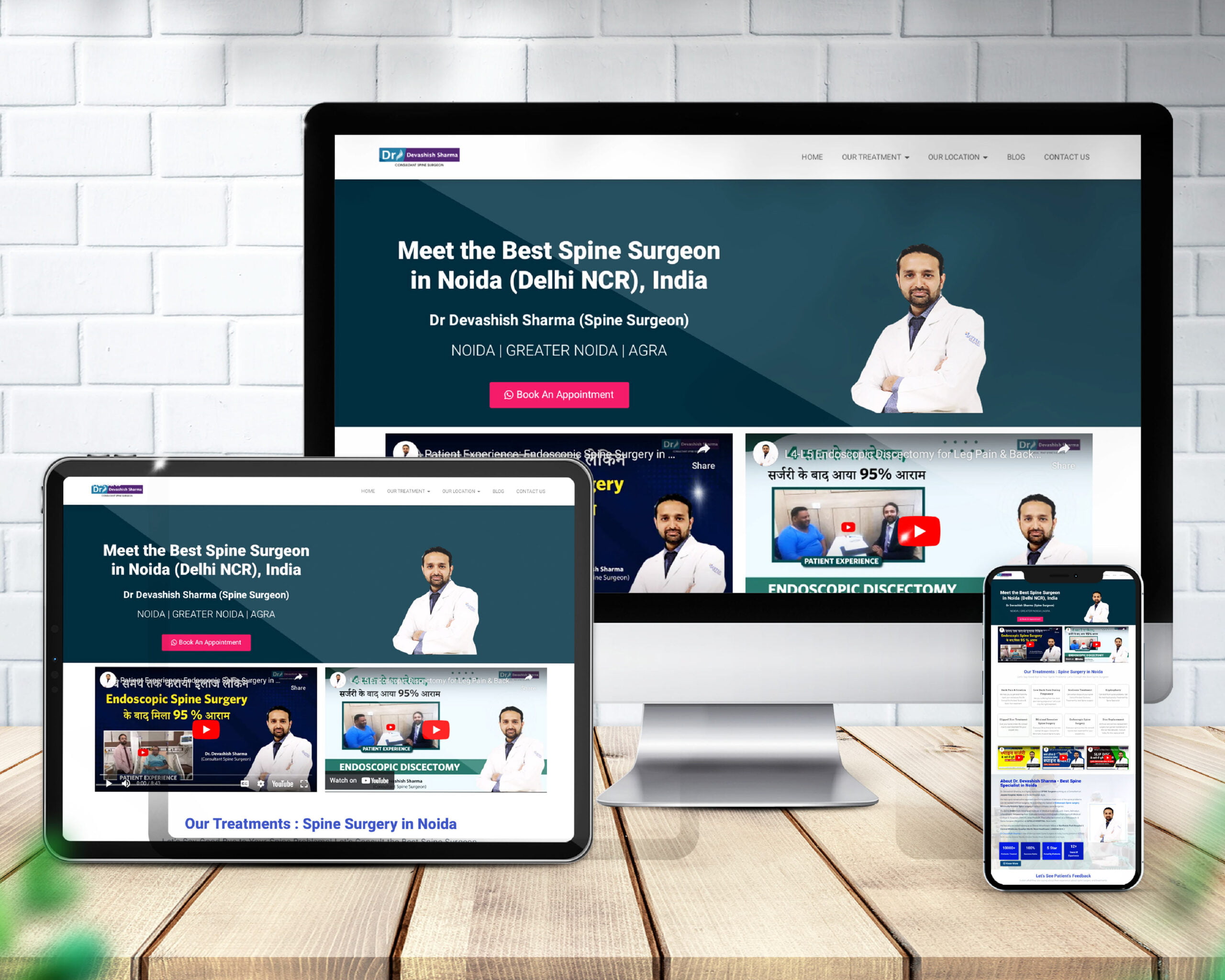 Website Design For Doctor in India